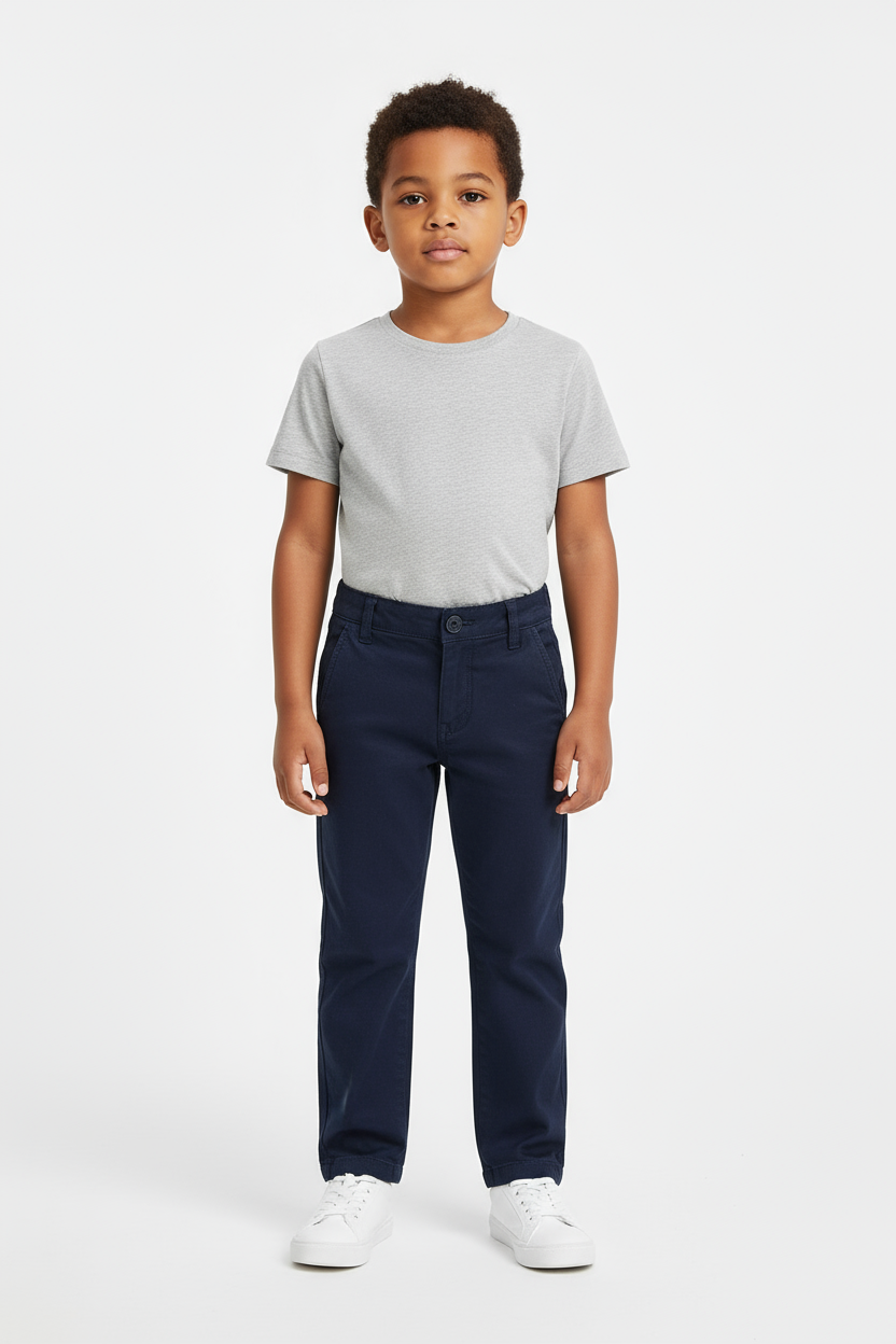 Pantaloni saten elasticizzato per neonati -BCI