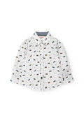 Camicia popelin stampato per neonati -BCI