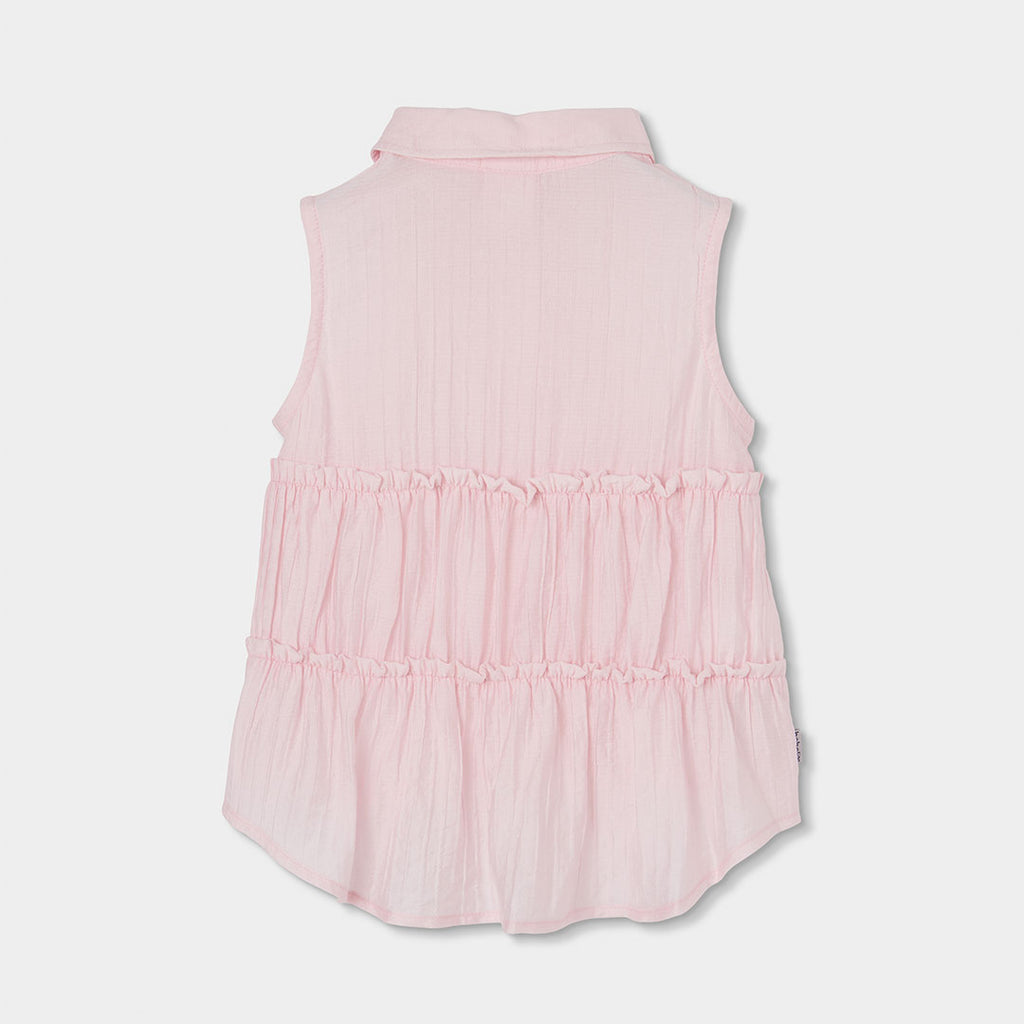 Camicia Senza Maniche per Ragazza Boboli