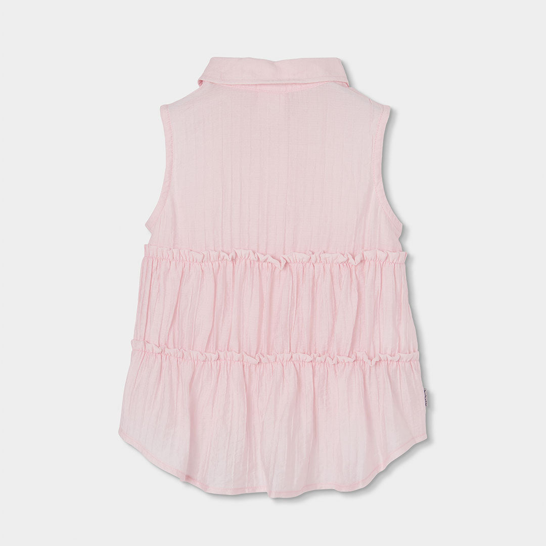 Camicia Senza Maniche per Ragazza Boboli