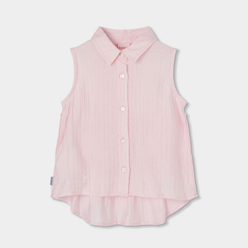 CAMICIA SENZA MANICHE PER RAGAZZA