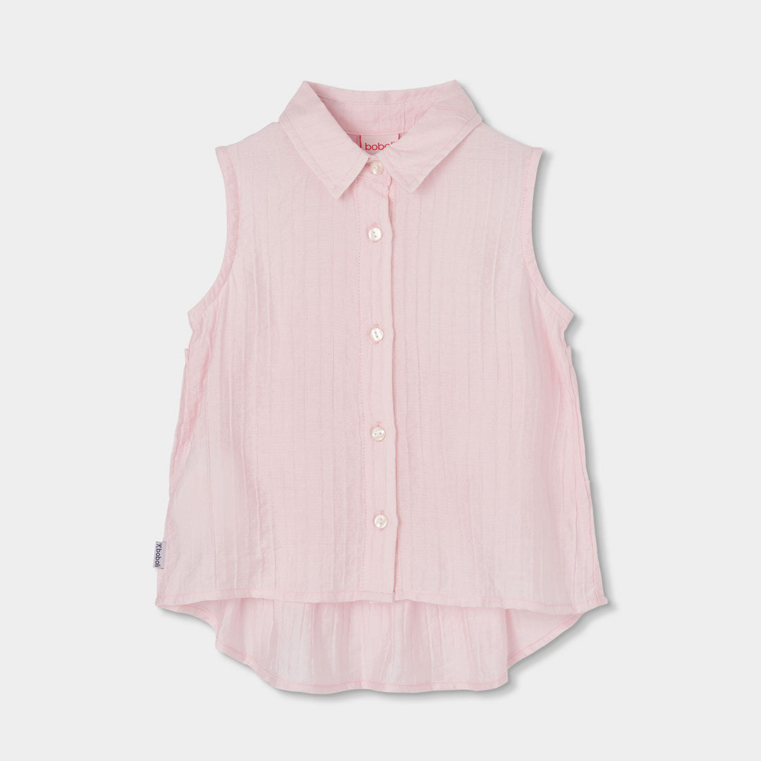 CAMICIA SENZA MANICHE PER RAGAZZA