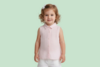 CAMICIA SENZA MANICHE PER RAGAZZA