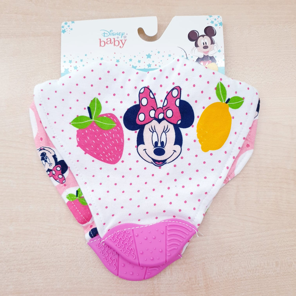 Bavaglini Plastificati con Tasca Disney Minnie Ellepi