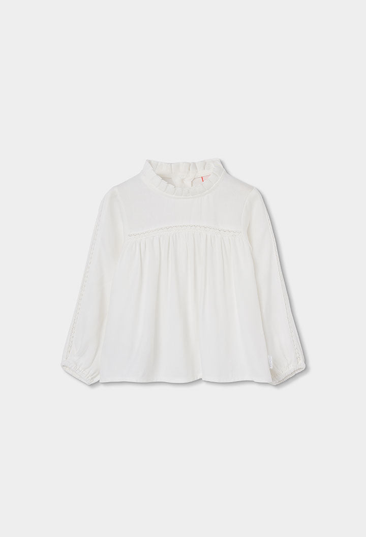 Blusa Bambina Off White Boboli