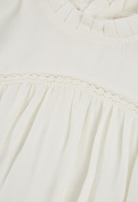 Blusa Bambina Off White Boboli
