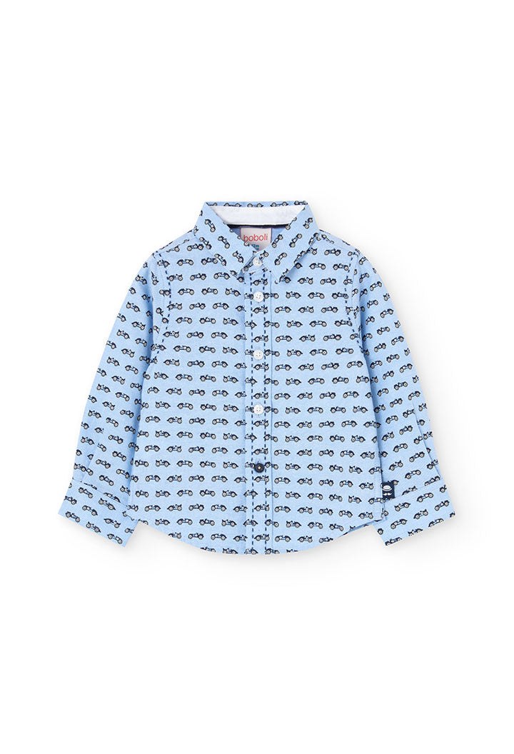 Camicia oxford manica lunga per BAMBINI -BCI
