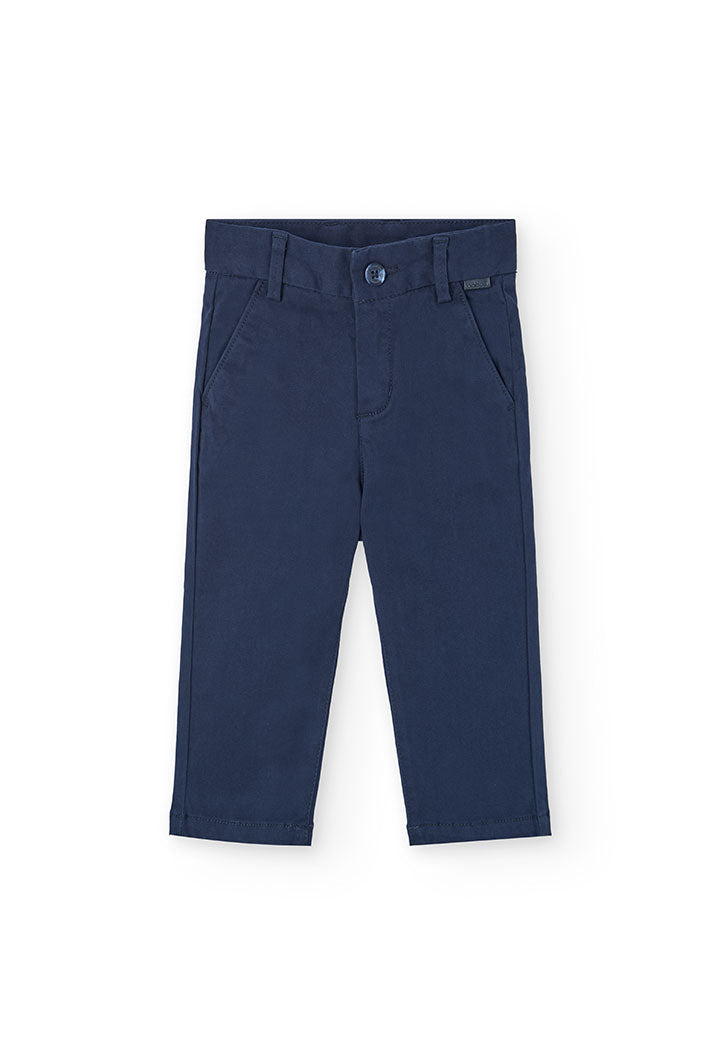 Pantaloni saten elasticizzato per BAMBINO