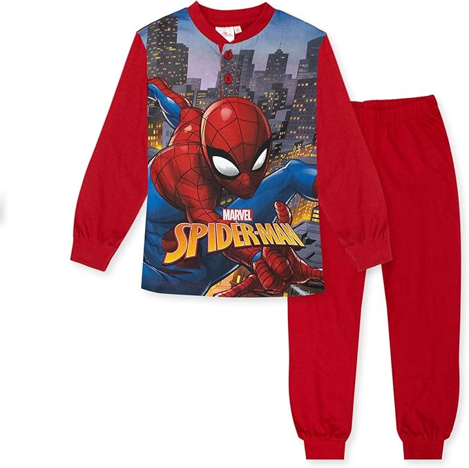 Pigiama Cotone Bimbo Spiderman Marvel