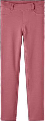 Jeans Leggins Ragazza Name It a Zampa Malva- Ragazza