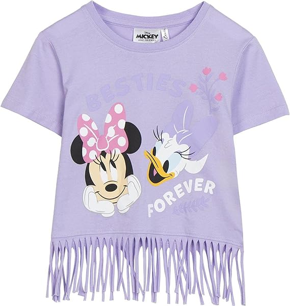 T-shirt Manica Corta Singola Minnie Cerda' - Bambina