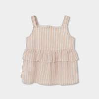 T-shirt e maglie Top Lino a Righe per Ragazza Boboli