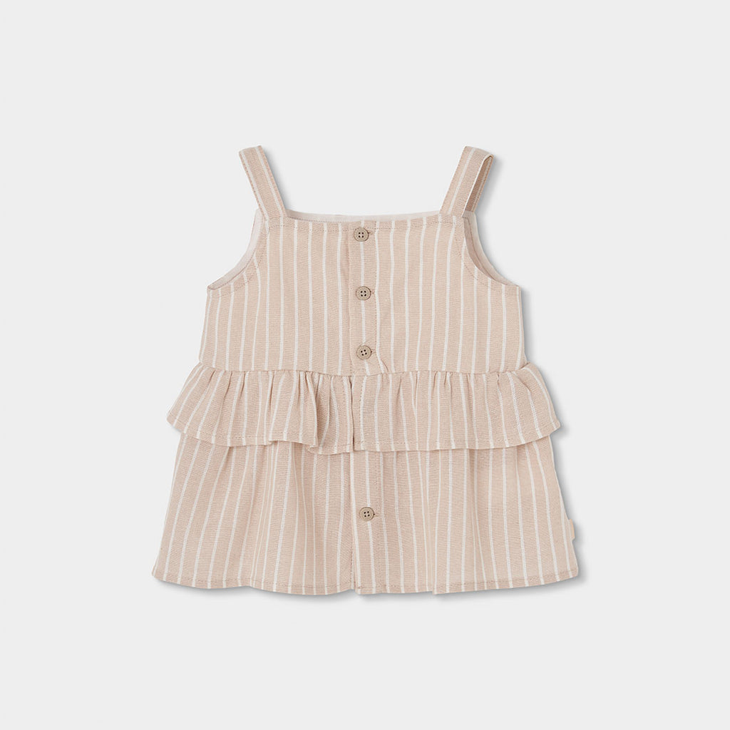 T-shirt e maglie Top Lino a Righe per Ragazza Boboli