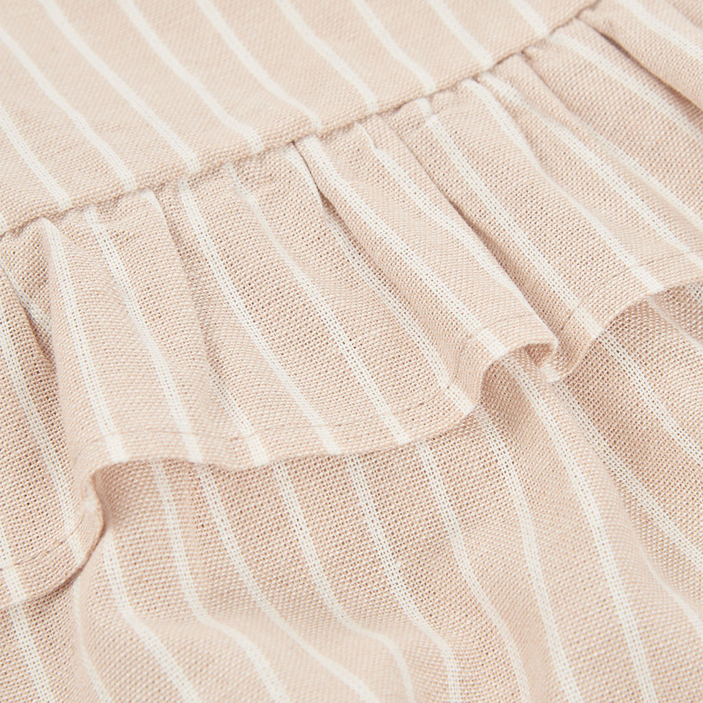 T-shirt e maglie Top Lino a Righe per Ragazza Boboli