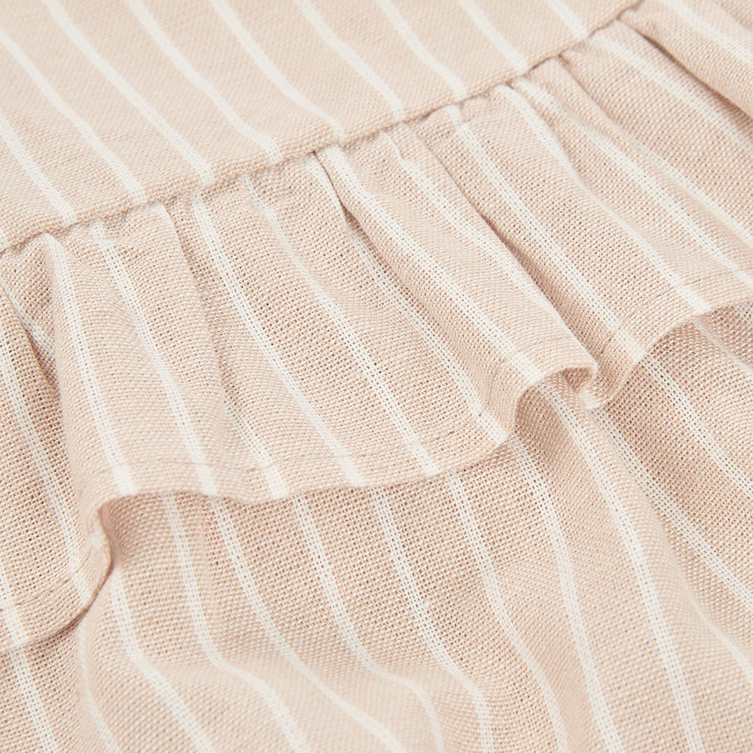 T-shirt e maglie Top Lino a Righe per Ragazza Boboli