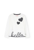 Maglietta jersey elastico per ragazza -BCI