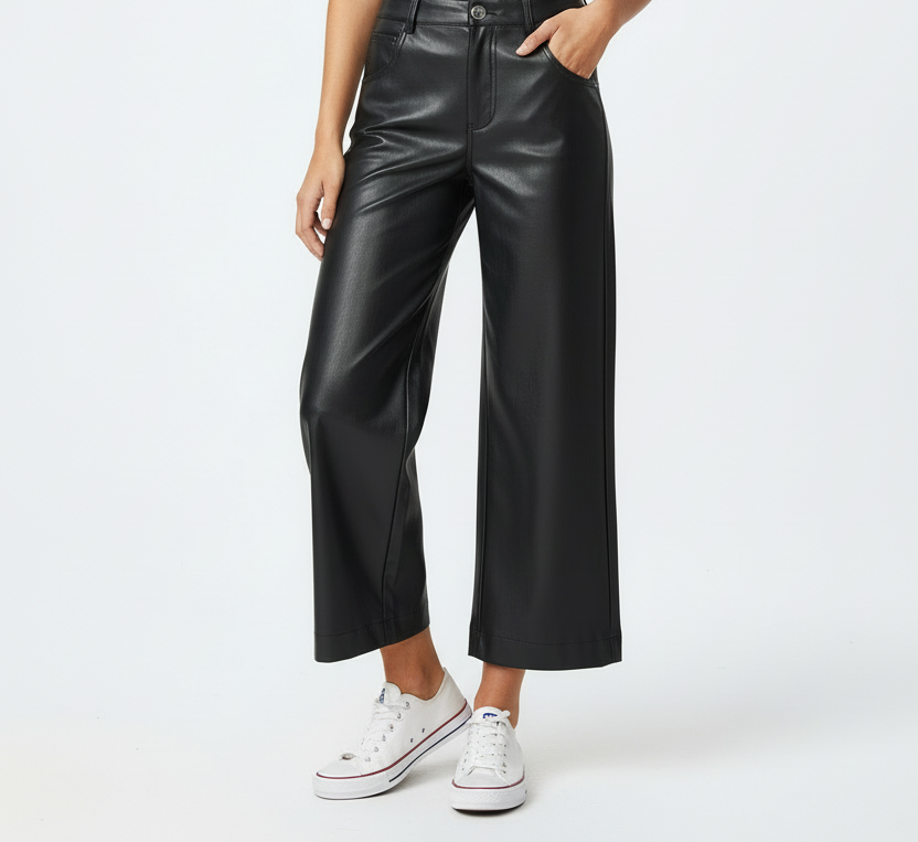 Pantaloni per ragazza pelle