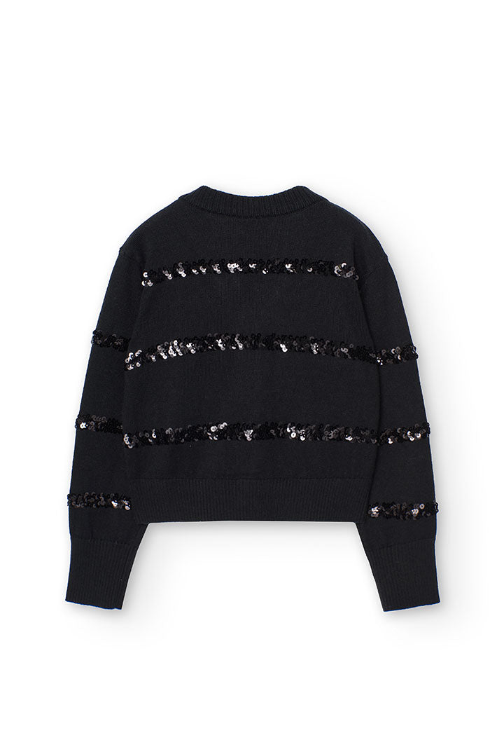Cardigan con Bottoni per Ragazza
