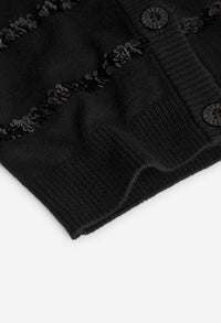 Cardigan con Bottoni per Ragazza