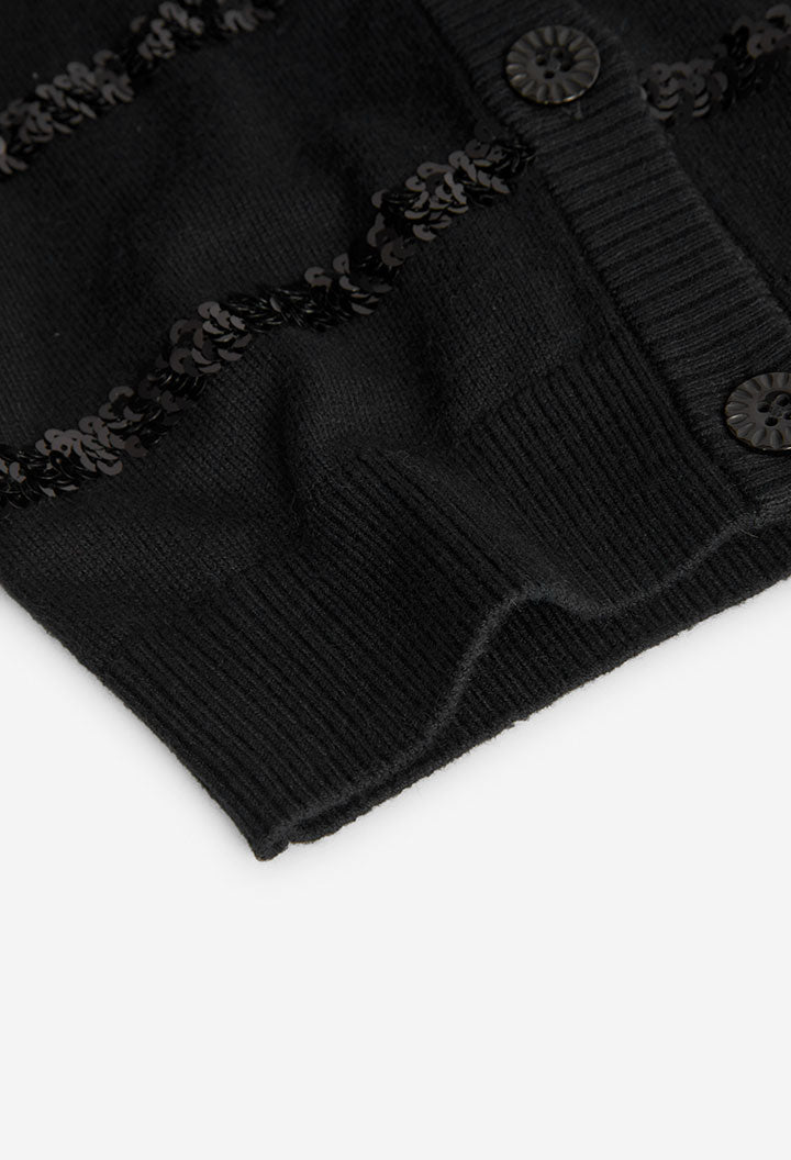 Cardigan con Bottoni per Ragazza