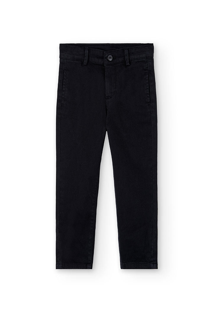 Pantaloni Saten Elasticizzato per Ragazzo Boboli