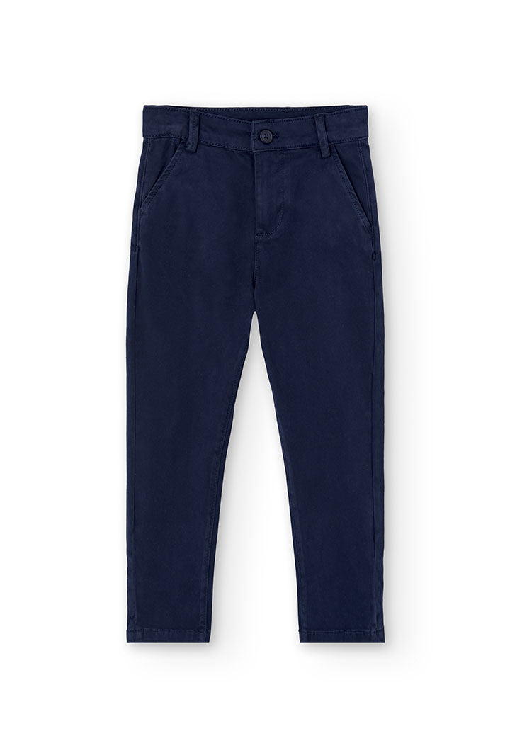 Pantaloni Saten Elasticizzato per Ragazzo Boboli