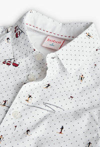 Camicia Popelin Stampato per Ragazzo Boboli