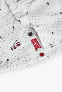 Camicia Popelin Stampato per Ragazzo Boboli