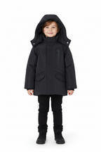 Parka tessuto tecnico per ragazzo