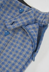 Short Maglia Quadri Bambina Quadri Boboli