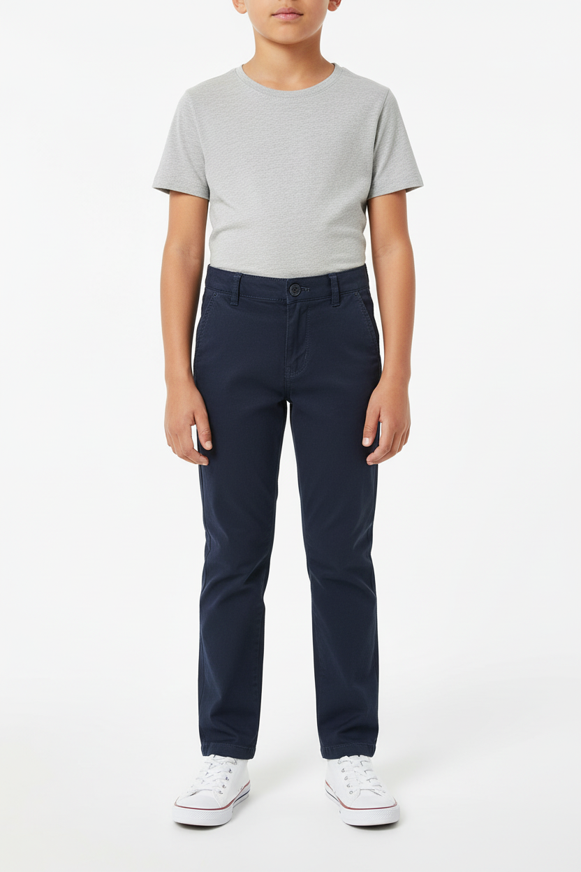 Pantaloni saten elasticizzato per ragazzo -BCI