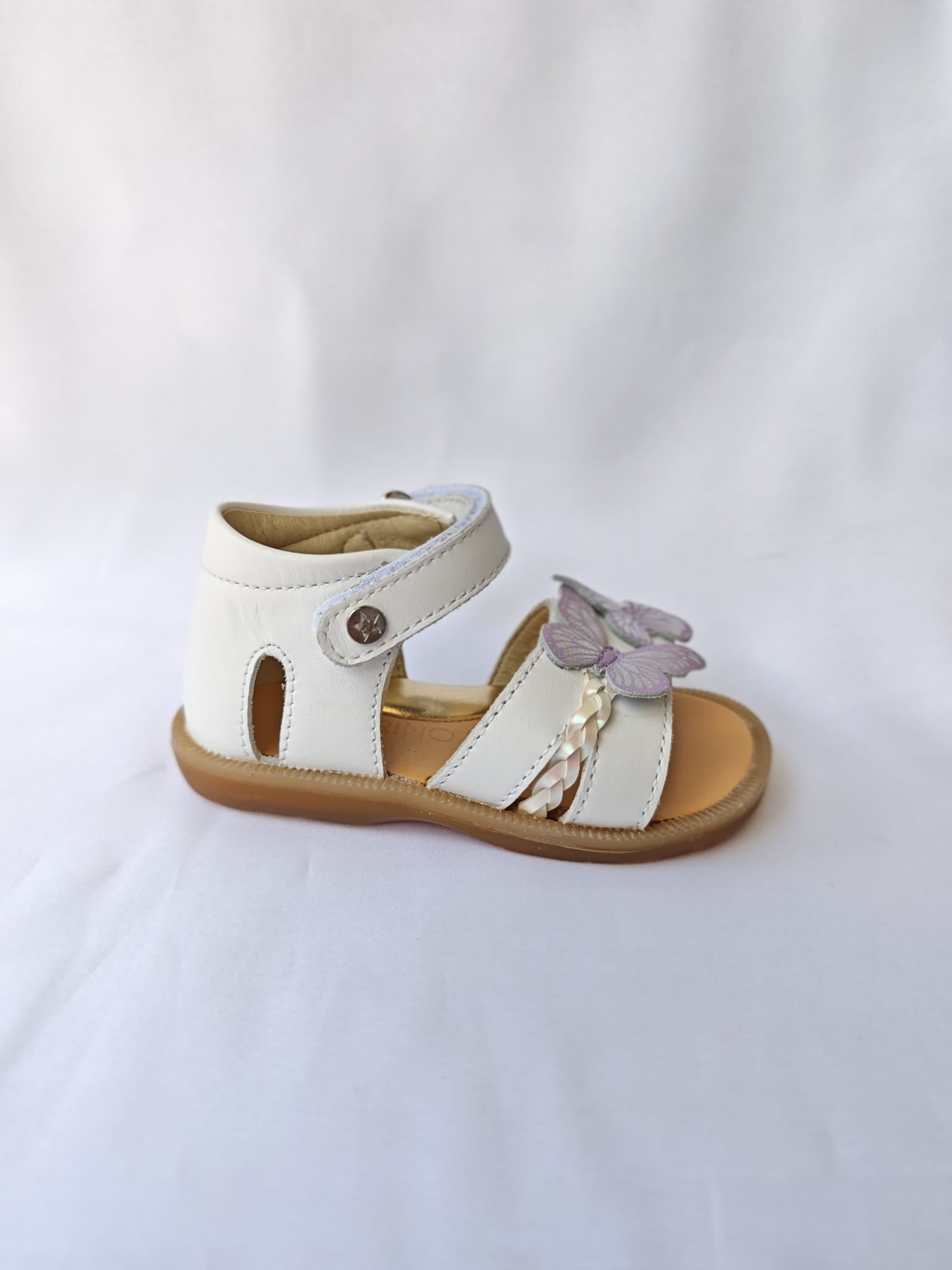 Scarpe Naturino Chrisse Calf White - Bambina