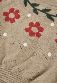 Maglione Maglieria Bambina Camello Boboli