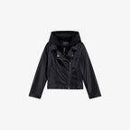 Giacche e capispalla Pu Hooded Ls Jacket W/zip Guess - Bambina