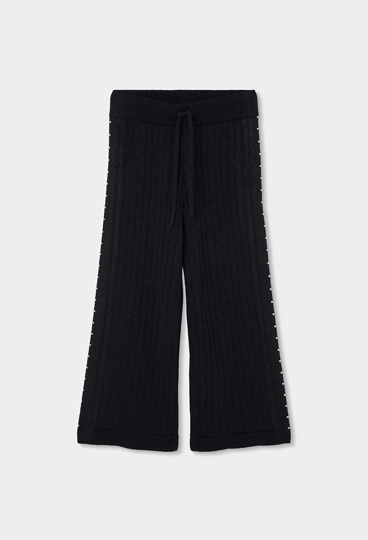 Pantaloni Ragazza Nero Boboli