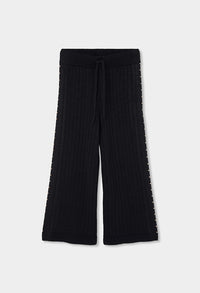 Pantaloni Ragazza Nero Boboli