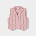 Gilet a Righe per Ragazza Boboli