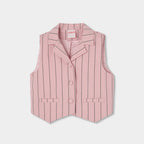 GILET A RIGHE PER RAGAZZA