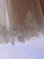 Scamiciato Newborn con Pizzo Applicato - "Est. 97% Pl 3% Sp - Int. " Alice Pi -