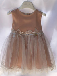 Scamiciato Newborn con Pizzo Applicato - 