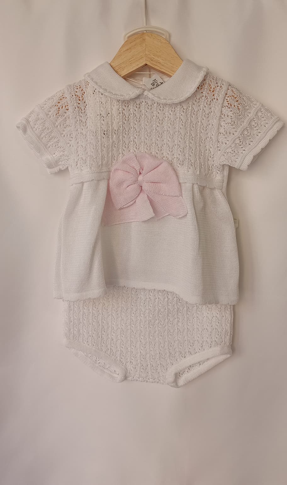 2Pz: Abitino +Coulotte Filo Pappa & Latte - Neonata