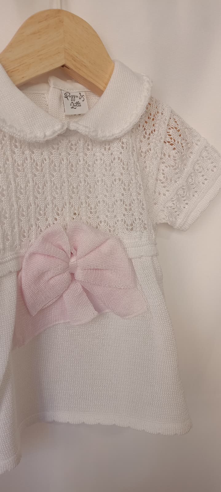 2Pz: Abitino +Coulotte Filo Pappa & Latte - Neonata