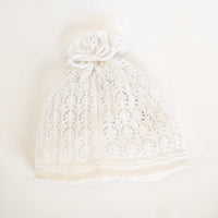 Set Cappellino + Scarpette in Filo Pappa & Latte - Neonata