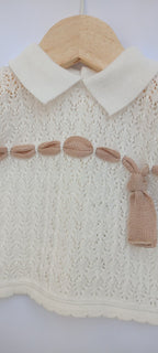 2Pz: Maglietta + Coulotte Filo Pappa & Latte - Neonata