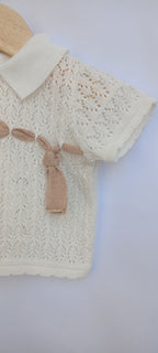 2Pz: Maglietta + Coulotte Filo Pappa & Latte - Neonata