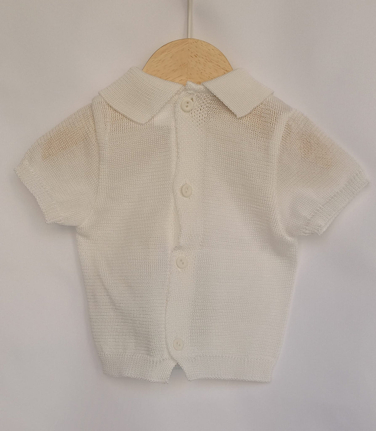 Pagliaccetto Scamiciato + T-shirt Filo Pappa & Latte - Neonata