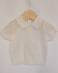 Pagliaccetto Scamiciato + T-shirt Filo Pappa & Latte - Neonata