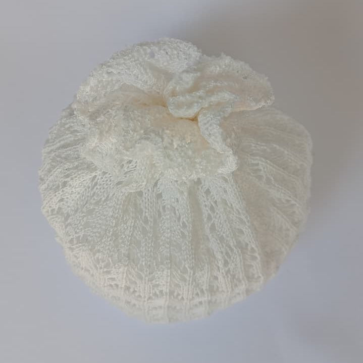 Set Cappellino + Scarpette in Filo Pappa & Latte - Neonata