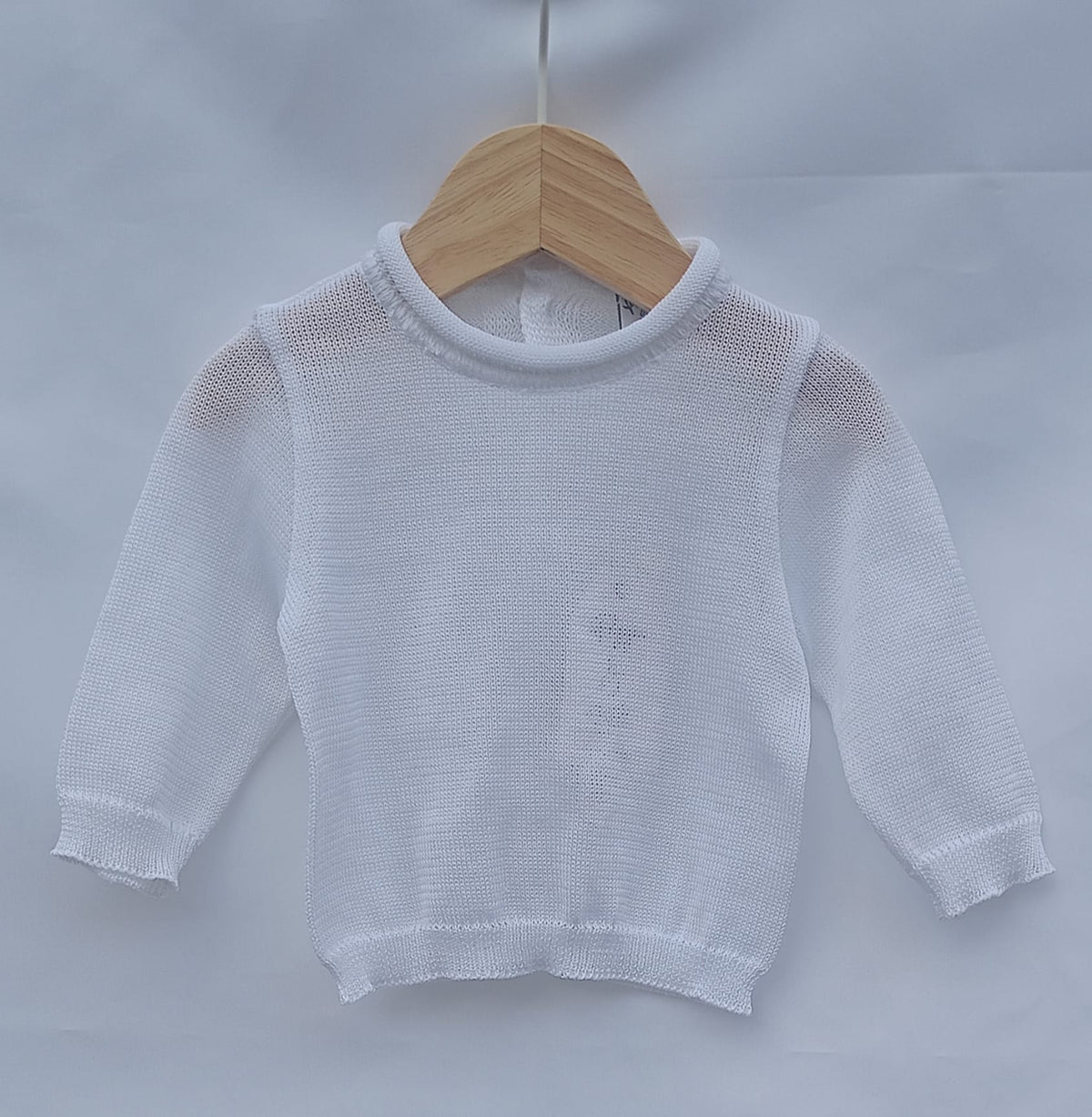 Tutina Scamiciata in Filo Pappa & Latte - Neonato