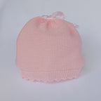 Set Cappellino + Scarpette in Filo Pappa & Latte - Neonata